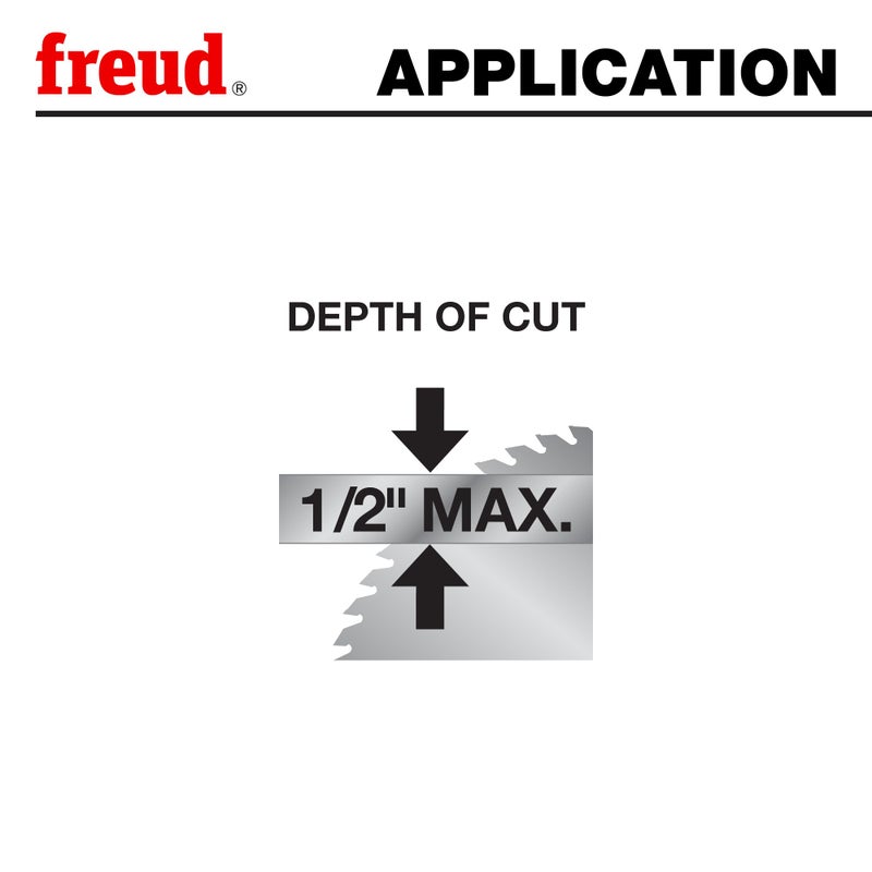 Freud Thick Stock Aluminum Metal Saw Blade with Tico Hi-Density Carbide Non-Ferrous Blend for Maximum Performance - 12" Diameter, 72 Teeth, TCG Grind - LU89M012 - Image 4